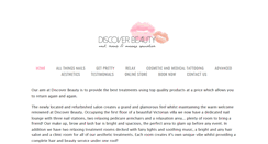 Desktop Screenshot of discoverbeautydundee.com